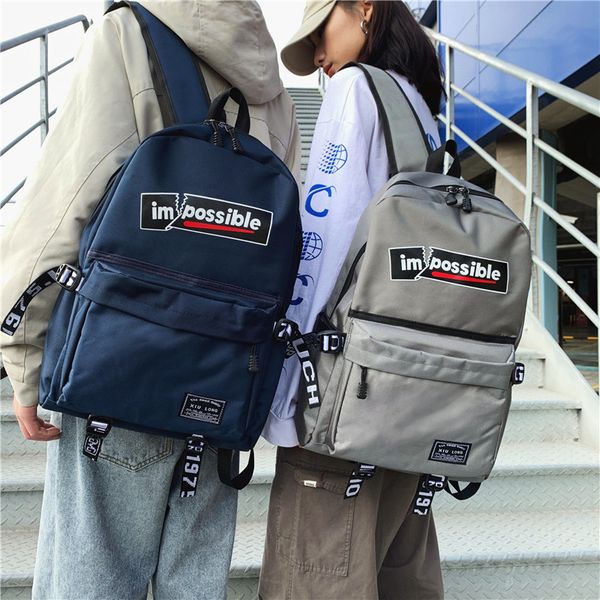backpack oxford cloth printed letter schoolbag korean-style fashion for men and women casual backpack
backpack oxford cloth printed letter schoolbag korean-style fashion for men and women casual backpack