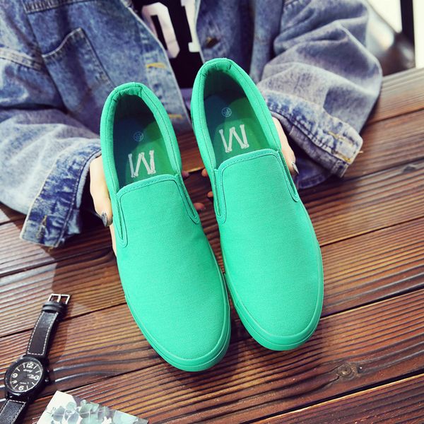 2020new green canvas shoes men shoes casual slip on breathable sneakers men loafers comfortable driving man flats, Black
2020new green canvas shoes men shoes casual slip on breathable sneakers men loafers comfortable driving man flats, Black