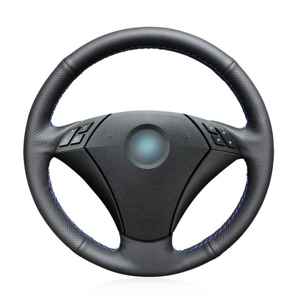 hand sew black genuine leather car steering wheel cover for 530 523 523li 525 520li 535 545i e60
hand sew black genuine leather car steering wheel cover for 530 523 523li 525 520li 535 545i e60