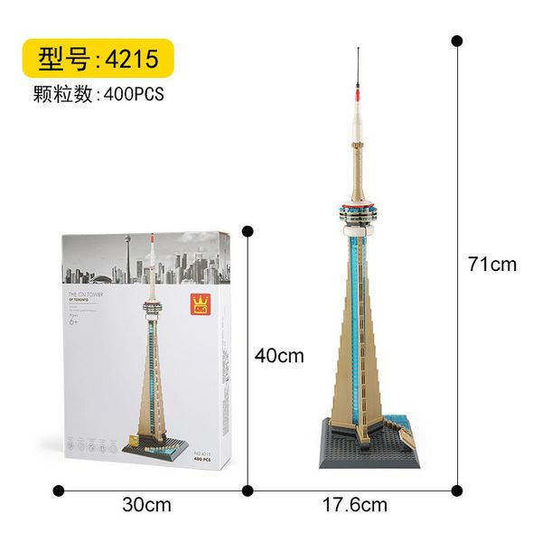 400pcs children intelligence toys famous architecture cn tower small granule assembling building blocks kids toys 06
400pcs children intelligence toys famous architecture cn tower small granule assembling building blocks kids toys 06