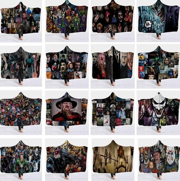 horror film series super soft cozy throw cloak blanket in cap warm blanket for couch throw travel hooded anime blankets 4805
horror film series super soft cozy throw cloak blanket in cap warm blanket for couch throw travel hooded anime blankets 4805