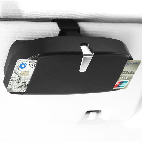 car glasses case organizer box car sun visor sunglasses holder storage pockets ticket card clamp abs
car glasses case organizer box car sun visor sunglasses holder storage pockets ticket card clamp abs