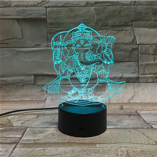 hinduism ganesha 3d lamp battery powered multi-color with remote for desk decorative led night light lamp for kids touch sensor
hinduism ganesha 3d lamp battery powered multi-color with remote for desk decorative led night light lamp for kids touch sensor