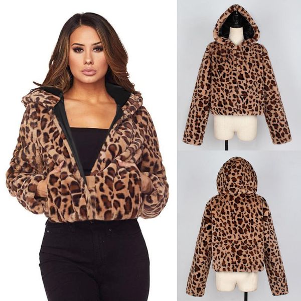 thicken leopard women jacket mid-short faux fur coat women slim casual luipaard fur jackets female harajuku to shipping, Black
thicken leopard women jacket mid-short faux fur coat women slim casual luipaard fur jackets female harajuku to shipping, Black