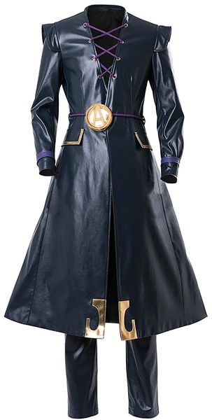 jojos bizarre adventure leone abbacchio halloween cosplay costume full set suit jacket outfit uniform, Black
jojos bizarre adventure leone abbacchio halloween cosplay costume full set suit jacket outfit uniform, Black