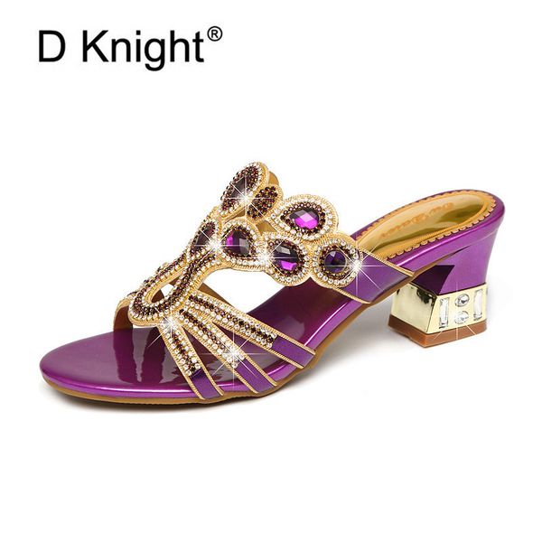 slippers women sandals crystal strappy mule heels high flip flops slides party shoes woman large size 33-41, Black
slippers women sandals crystal strappy mule heels high flip flops slides party shoes woman large size 33-41, Black