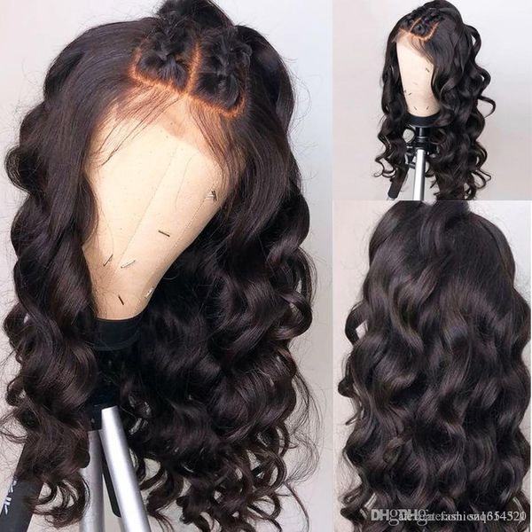 150% density loose wave lace front human hair wigs natural color peruvian remy hair lace front wig bleached knots, Black
150% density loose wave lace front human hair wigs natural color peruvian remy hair lace front wig bleached knots, Black