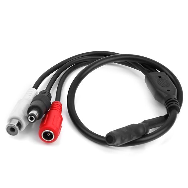 dc 6v-12v sound audio pick-up device for cctv security 
dc 6v-12v sound audio pick-up device for cctv security