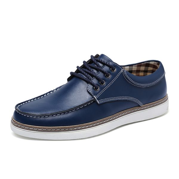 big size 38-47 fashion men leather sneakers casual shoes spring summer footwear male lace-up flats black blue brown
big size 38-47 fashion men leather sneakers casual shoes spring summer footwear male lace-up flats black blue brown
