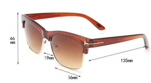 new fashion sunglasses for tom man woman eyewear designer brand sun glasses ford lenses with box, White;black
new fashion sunglasses for tom man woman eyewear designer brand sun glasses ford lenses with box, White;black