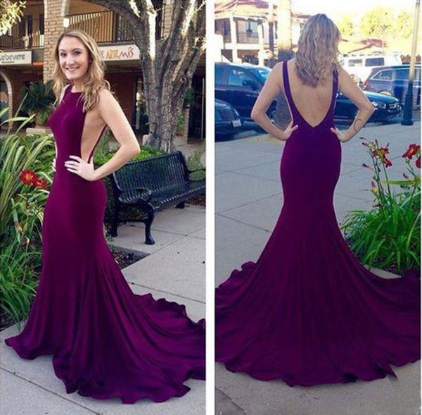 burgundy mermaid prom dresses boat neck backless formal evening gowns long sweep trains pageant party dresses, Black;red
burgundy mermaid prom dresses boat neck backless formal evening gowns long sweep trains pageant party dresses, Black;red