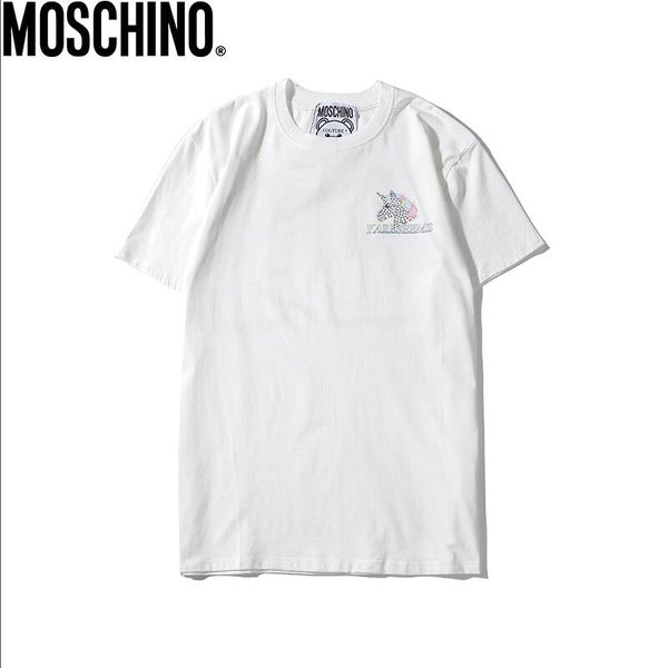 2019 new men's designers shirt summer women's men's men's short sleeve shirt brand clothing letter print round neck-23, White
2019 new men's designers shirt summer women's men's men's short sleeve shirt brand clothing letter print round neck-23, White