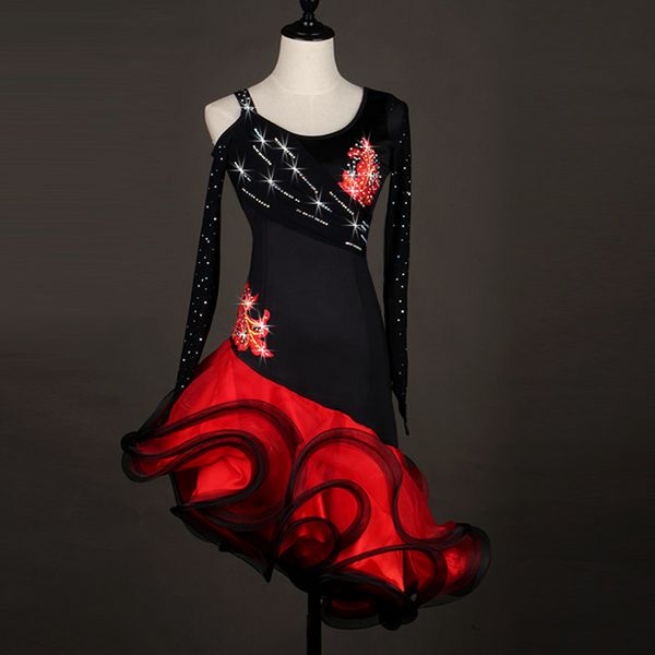 custom latin dance costumes for women latino dress fringe dance costumes women latin dress wear salsa, Black;red
custom latin dance costumes for women latino dress fringe dance costumes women latin dress wear salsa, Black;red