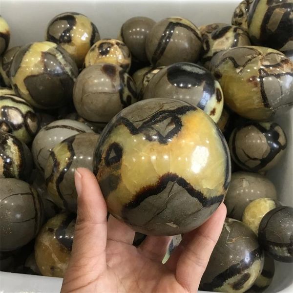 natural septarian sphere dragon stone septarium fossil crystal ball healing 1pc
natural septarian sphere dragon stone septarium fossil crystal ball healing 1pc