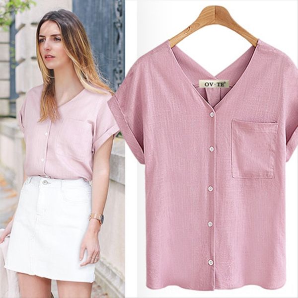 round v-neck and t- shirt round cotton linen v-neck cotton and linen t-shirt shirt, White
round v-neck and t- shirt round cotton linen v-neck cotton and linen t-shirt shirt, White