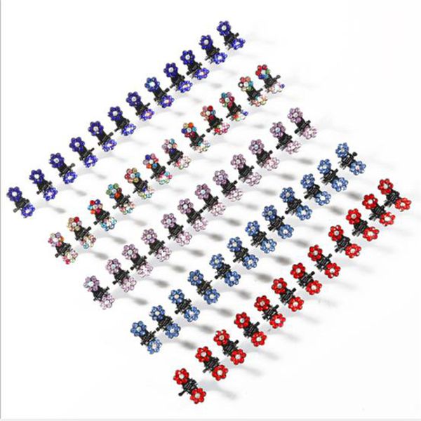 girls 12 colors cute crystal flower hair claw hairpins hair accessories ornaments clips hairgrip for kids girl 12pcs/set, Golden;white
girls 12 colors cute crystal flower hair claw hairpins hair accessories ornaments clips hairgrip for kids girl 12pcs/set, Golden;white