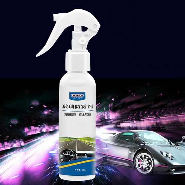 

120ml long lasting car front windshield window glass anti-fog agent auto car care rear view mirror defogging spray liquid