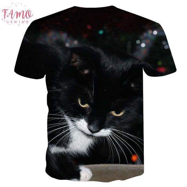 new blcak cat 3d t shirt women men interstellar space cat t shirts girls summer fashion lady tshirt dropship, White
new blcak cat 3d t shirt women men interstellar space cat t shirts girls summer fashion lady tshirt dropship, White
