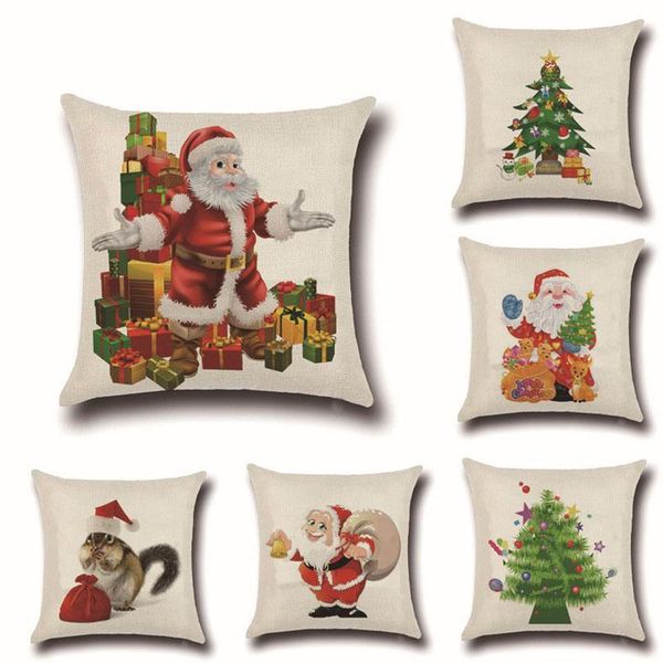 eco-friendly merry christmas pillow case 45*45cm christmas tree santa claus cotton linen throw pillow cushion cover sofa pillow cover
eco-friendly merry christmas pillow case 45*45cm christmas tree santa claus cotton linen throw pillow cushion cover sofa pillow cover