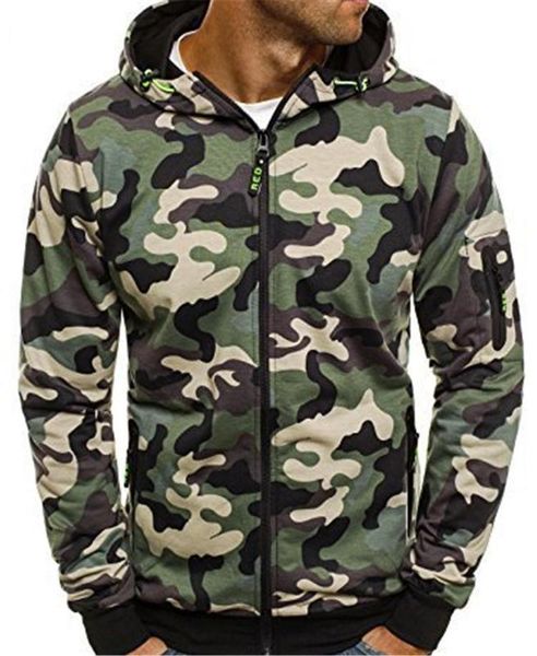 men's hoodies cardigan hooded coat camouflage male fashion army combat tactical sweat shirt men clothes, Black
men's hoodies cardigan hooded coat camouflage male fashion army combat tactical sweat shirt men clothes, Black