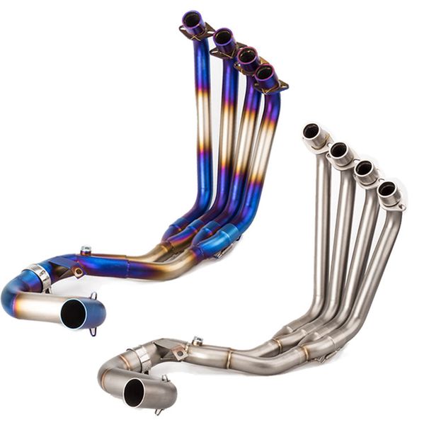 motorcycle exhaust pipe modified front semi-blue stainless steel front cbr650f cbr650 cbr650r
motorcycle exhaust pipe modified front semi-blue stainless steel front cbr650f cbr650 cbr650r