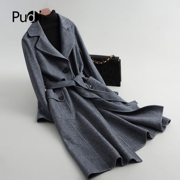women's wool & blends pudi a38040 2021 women fall/winter fashion herringbone jacket lady's long style pocket leisure coat, Black
women's wool & blends pudi a38040 2021 women fall/winter fashion herringbone jacket lady's long style pocket leisure coat, Black