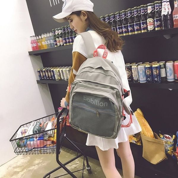 2020 new fashion women's bag simple printed letters multi-layer large-capacity women's shoulder bag modern portable backpack
2020 new fashion women's bag simple printed letters multi-layer large-capacity women's shoulder bag modern portable backpack