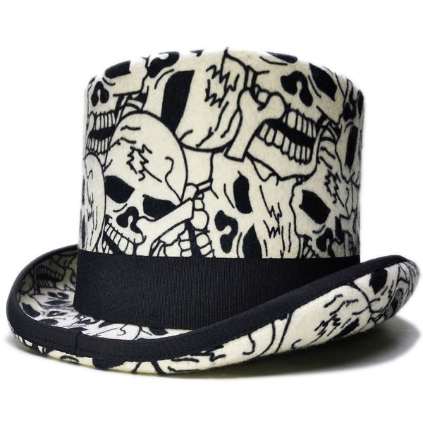 100% wool felt 4 size skull design steampunk formal squire cap magician fedoras retro president lincoln gentleman bowler hat, Blue;gray
100% wool felt 4 size skull design steampunk formal squire cap magician fedoras retro president lincoln gentleman bowler hat, Blue;gray