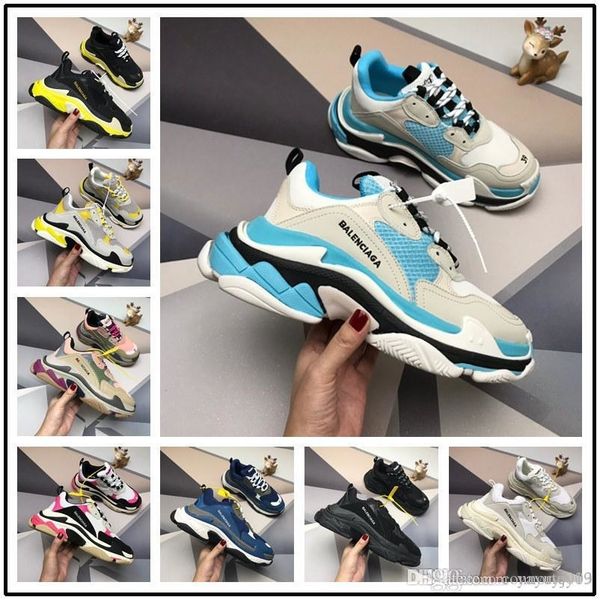 newst paris 17fw triple-s кроссовок папа обувь мужская мужчины женщины кроссовки trainer комфорт повседневная обувь размер 36-44 
newst paris 17fw triple-s кроссовок папа обувь мужская мужчины женщины кроссовки trainer комфорт повседневная обувь размер 36-44