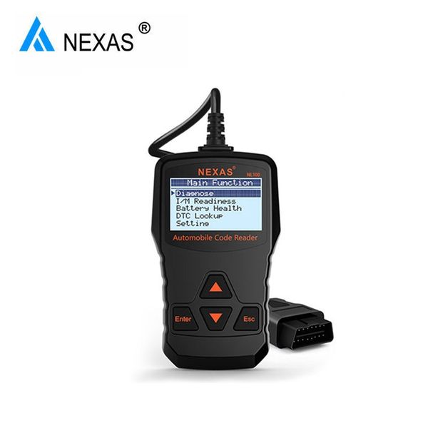 nexas nl100 obd/eobd code reader obd diagnostic scanner engine check battery health check scan tool better than ad310
nexas nl100 obd/eobd code reader obd diagnostic scanner engine check battery health check scan tool better than ad310