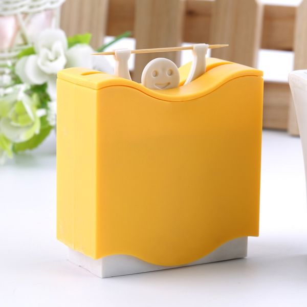 1 pcs weight lifter automatic toothpick holder bucket home bar table accessories random color toothpick holders
1 pcs weight lifter automatic toothpick holder bucket home bar table accessories random color toothpick holders
