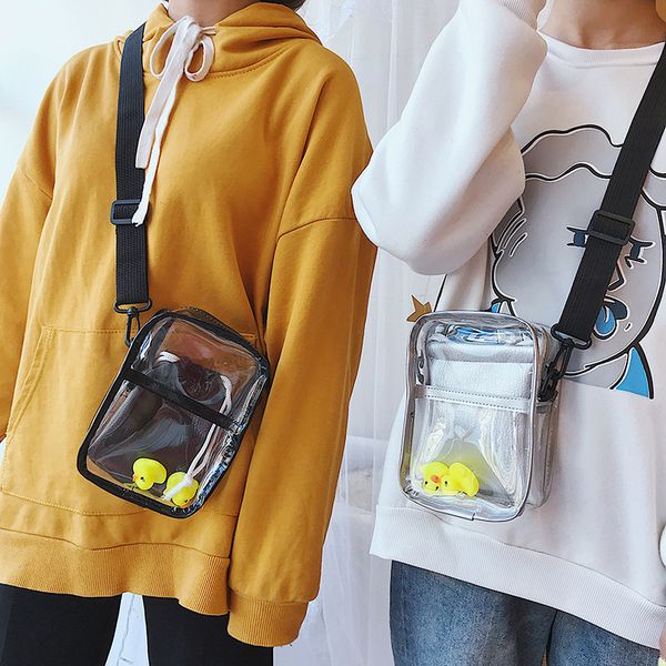 2020 new korean shoulder bag women's casual fashion transparent travel cute messenger bag ladies
2020 new korean shoulder bag women's casual fashion transparent travel cute messenger bag ladies