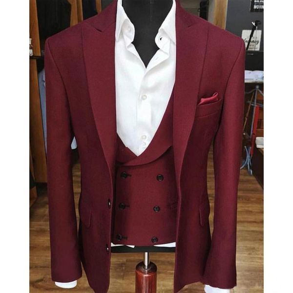new two buttons wine groom tuxedos peak lapel men suits wedding/prom/dinner man blazer (jacket+pants+vest), Black;gray
new two buttons wine groom tuxedos peak lapel men suits wedding/prom/dinner man blazer (jacket+pants+vest), Black;gray