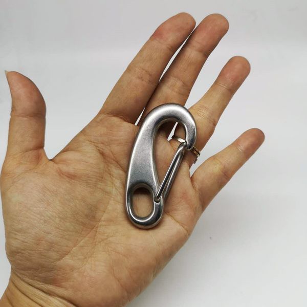 4pcs 70mm boat marine stainless steel egg shape spring snap hook clips quick link carabiner buckle eye shackle
4pcs 70mm boat marine stainless steel egg shape spring snap hook clips quick link carabiner buckle eye shackle