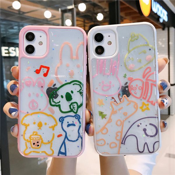 high transparency cartoon animals rabbit bear giraffe mobile phone case cover for iphone 11 pro max 7 8 plus x xr
high transparency cartoon animals rabbit bear giraffe mobile phone case cover for iphone 11 pro max 7 8 plus x xr