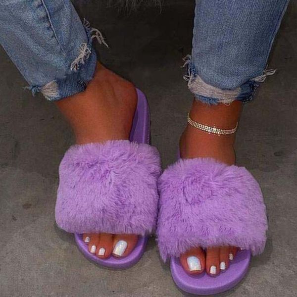 sandals women 2020 fashion fur sandals shoes women indoor outdoor fur slides for flip flops platform sandalias de mujer, Black
sandals women 2020 fashion fur sandals shoes women indoor outdoor fur slides for flip flops platform sandalias de mujer, Black