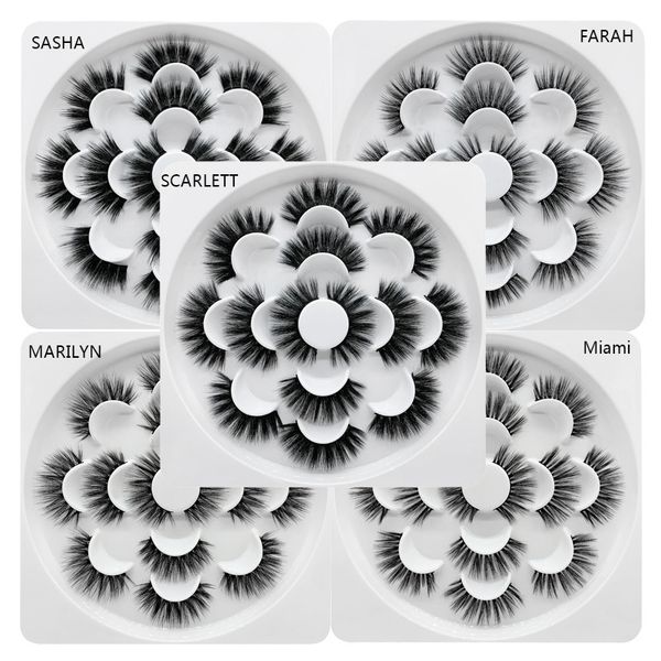 new arrival 7 pairs mink false eyelashes set handmade reusable thick fake lashes natural long 5 styles available drop shipping
new arrival 7 pairs mink false eyelashes set handmade reusable thick fake lashes natural long 5 styles available drop shipping