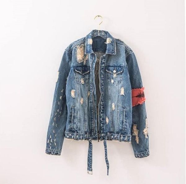 jeans vintage jacket men denim hip hop epaulet hole patchwork men's jackets autumn hi-street washed ribbon streetwear coat male, Black;brown
jeans vintage jacket men denim hip hop epaulet hole patchwork men's jackets autumn hi-street washed ribbon streetwear coat male, Black;brown