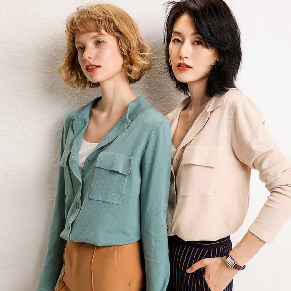 2019 new women cashmere sweater thicken cardigan collar causal full sleeve solid color soft warm cardigans long coat, White
2019 new women cashmere sweater thicken cardigan collar causal full sleeve solid color soft warm cardigans long coat, White
