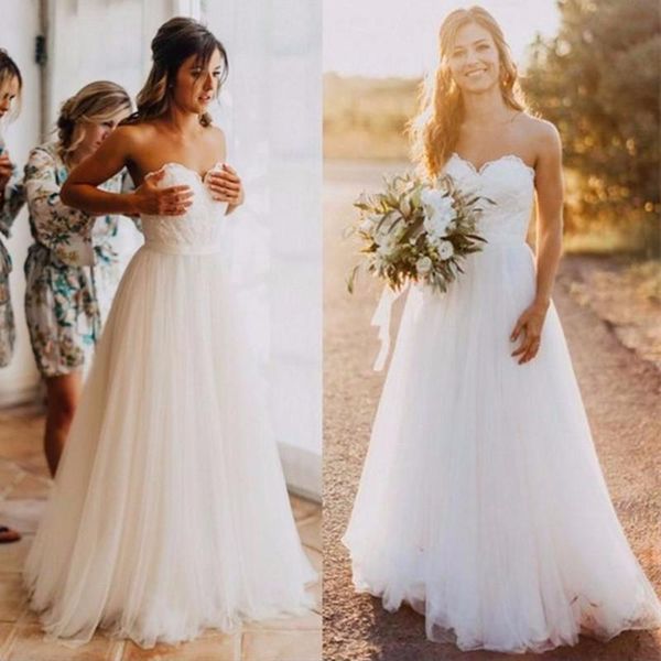 bohemian wedding dresses 2019 country sweetheart plus size bridal gowns a line custom made vestido de noiva, White
bohemian wedding dresses 2019 country sweetheart plus size bridal gowns a line custom made vestido de noiva, White