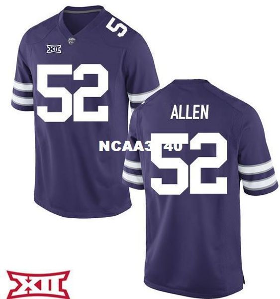 women kansas state wildcats nick allen #52 ladies real embroidery college football jersey size s-4xl or custom any name or number jersey, Black;red
women kansas state wildcats nick allen #52 ladies real embroidery college football jersey size s-4xl or custom any name or number jersey, Black;red