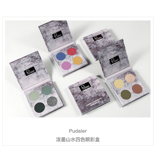 pudaier splashes of water, four-color eyeshadow, matte pearl, waterproof and sweatproof
pudaier splashes of water, four-color eyeshadow, matte pearl, waterproof and sweatproof