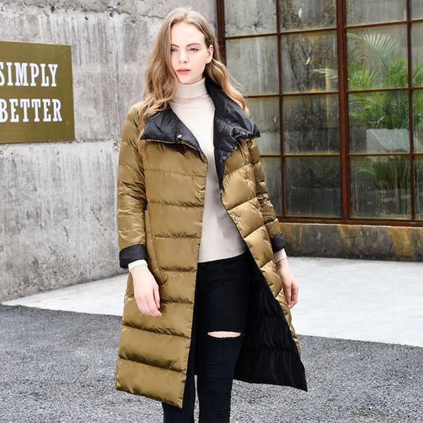 women jacket winter 2019 new medium-long cotton parka plus size jacket slim ladies casual clothing sale, Black
women jacket winter 2019 new medium-long cotton parka plus size jacket slim ladies casual clothing sale, Black
