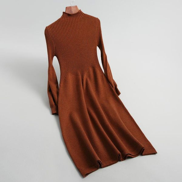 2018 autumn and winter dress knitting new elegant temperament cultivate one morality dress show thin knitting women, Black;gray
2018 autumn and winter dress knitting new elegant temperament cultivate one morality dress show thin knitting women, Black;gray