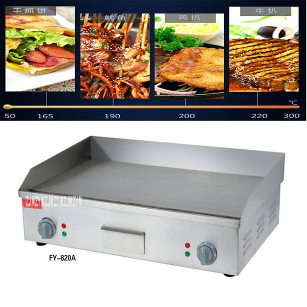 camp kitchen 1pcs fy-820a ,stainless steel flat and grooved electric griddle, fried pans
camp kitchen 1pcs fy-820a ,stainless steel flat and grooved electric griddle, fried pans