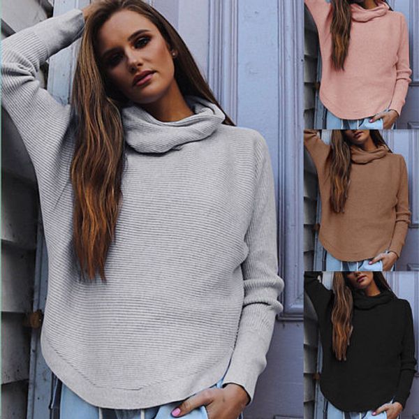 fashion women ladies spring autumn long sleeve turtleneck loose sweater pullover casual womens tops knitted sweaters knitwear, White;black
fashion women ladies spring autumn long sleeve turtleneck loose sweater pullover casual womens tops knitted sweaters knitwear, White;black
