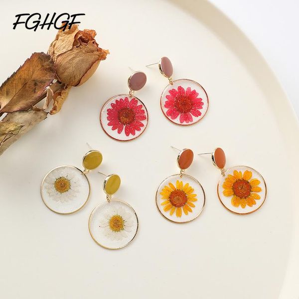 clear transparent ball earrings gold color sequin dangle hanging earrings for women fashion dried flower jewelry wedding earings, Silver
clear transparent ball earrings gold color sequin dangle hanging earrings for women fashion dried flower jewelry wedding earings, Silver