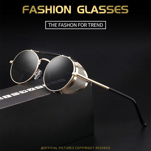 hd12 steampunk sunglasses men retro sunglasses women vintage sun glasses gafas de sol with glasses case, White;black
hd12 steampunk sunglasses men retro sunglasses women vintage sun glasses gafas de sol with glasses case, White;black