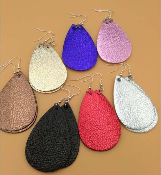 New Hot Fashion Glitter Teardrop Imitation leather Earrings for Women Designer Jewelry Big Statement Earrings Wholesale 2019
New Hot Fashion Glitter Teardrop Imitation leather Earrings for Women Designer Jewelry Big Statement Earrings Wholesale 2019