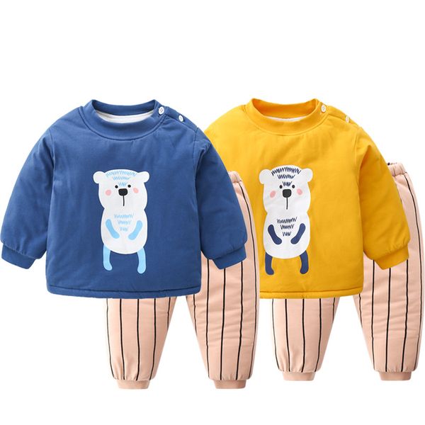 new winter baby warm childrens cotton set cartoon bear thick quilted baby out two-piece set
new winter baby warm childrens cotton set cartoon bear thick quilted baby out two-piece set